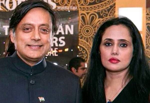 Mehr Tarar with Shashi Tharoor