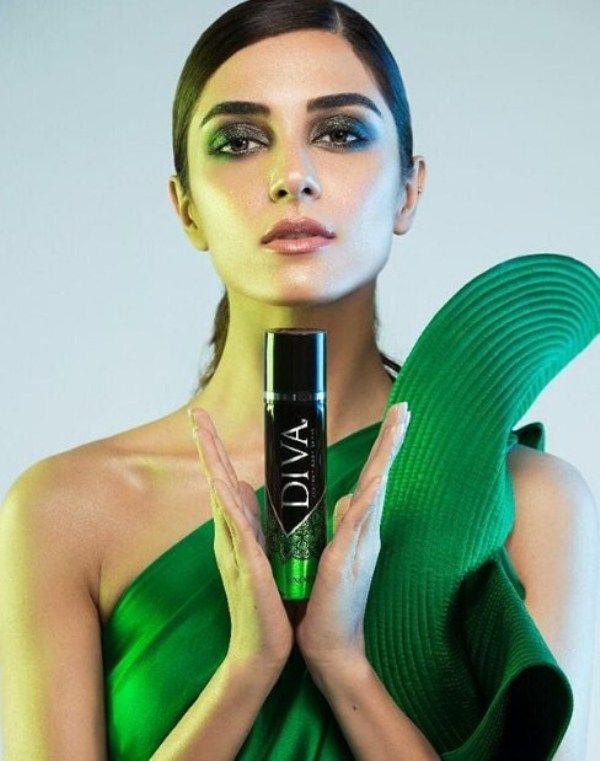 Maya Ali Modeling for Diva Body Spray