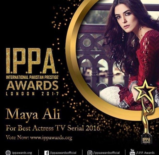 Maya Ali-IPPA Ödülleri