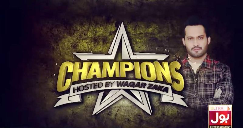 Waqar Zaka in Champions