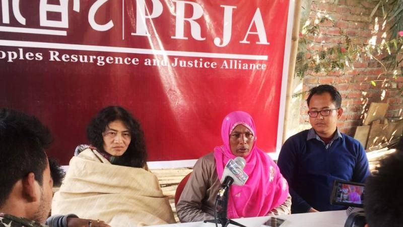 Irom Sharmila med sin man Desmond Coutinho