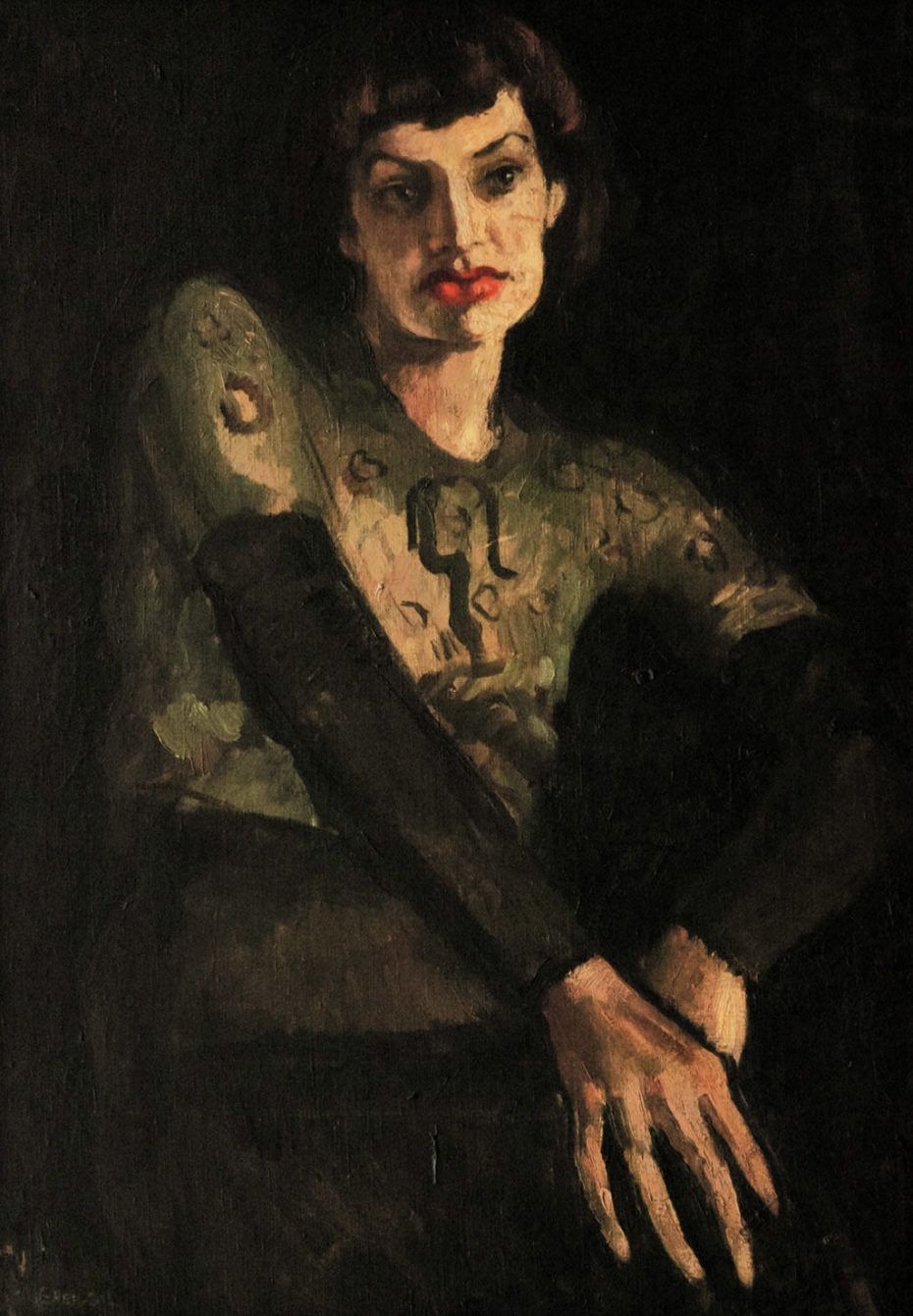 Portret Marie Louise Chassany, Amrita Sher-Gil
