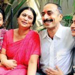 Sanjay Bhatt mit seiner Familie