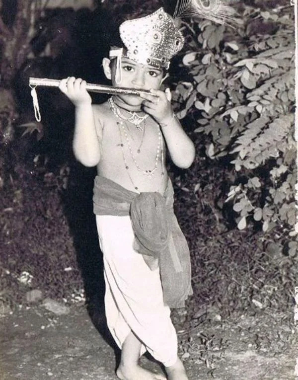   O imagine din copilărie a lui Shine Shetty
