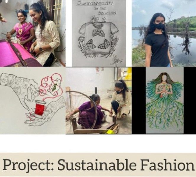   Slika koja opisuje Pragnya Ayyagiri's Sustainable Fashion project