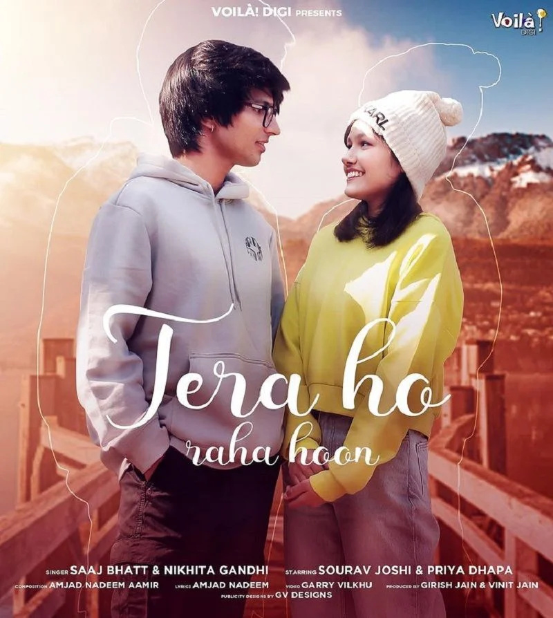   Plakat des Liedes'Tera Ho Raha Hoon