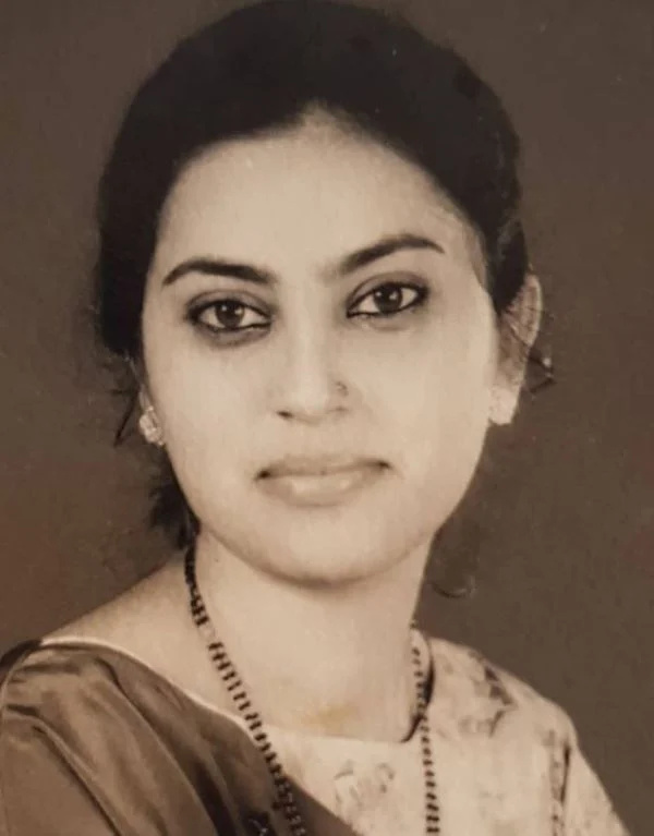   Neelu Kohli's photo from the initial days of her marriage