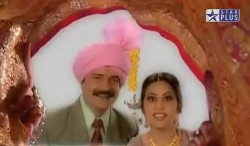  Neelu Kohli sa isang pa rin mula sa palabas sa TV'Bhabhi