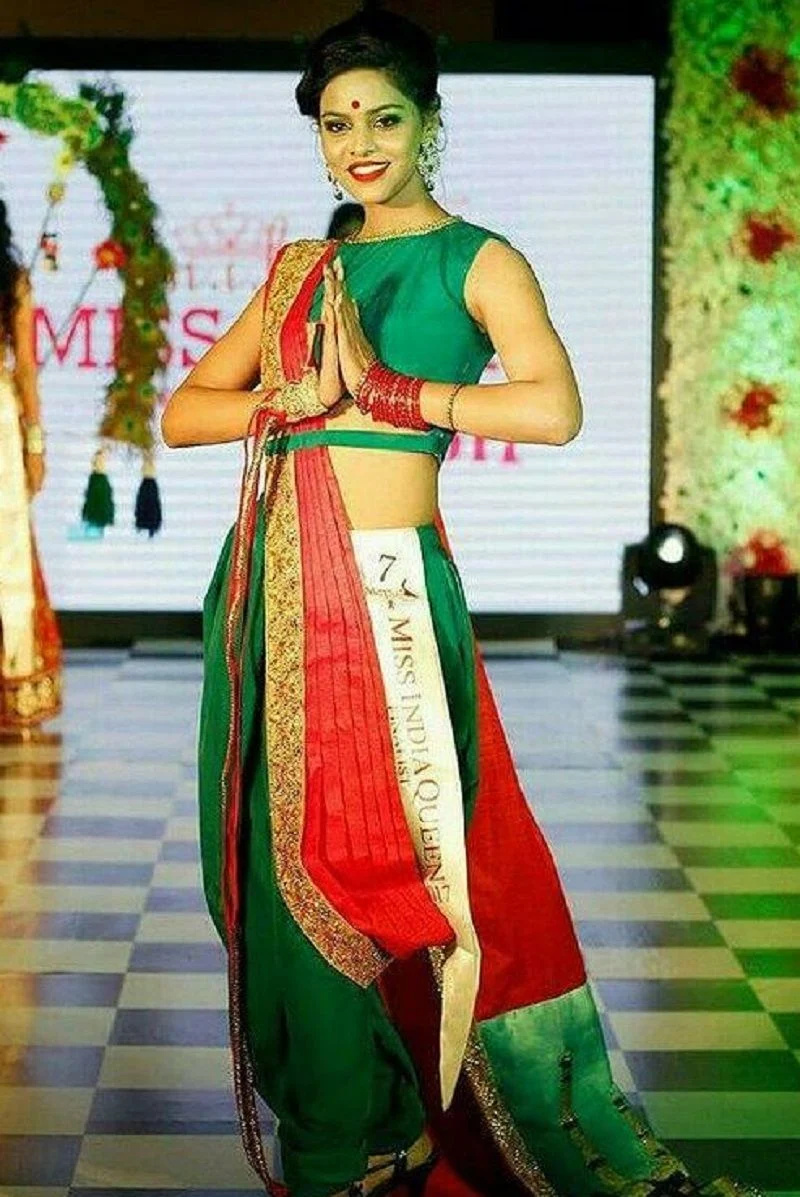   Akanksha Mohan Miss India Queens of Queens -kilpailun kahdeksan parhaan joukkoon