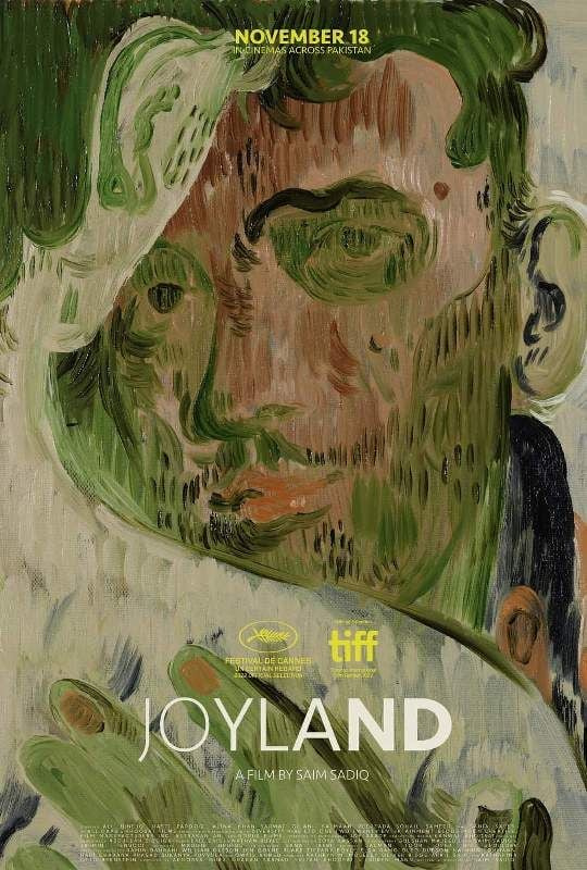   Áp phích của bộ phim Lollywood Joyland (2022)