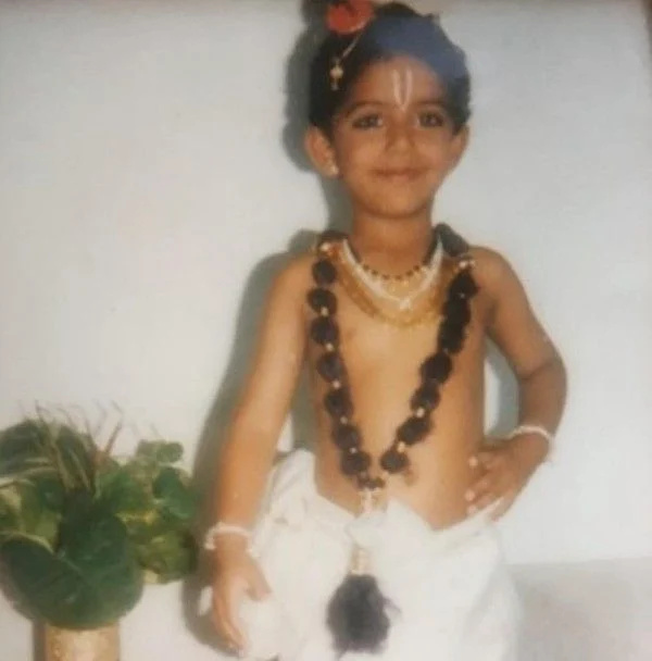   Tharun Bhasker's childhood image