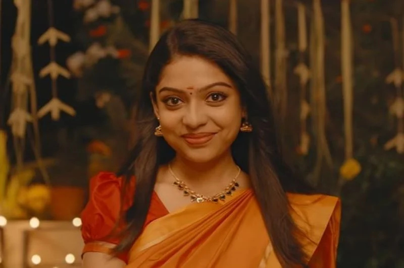   Varsha Bollamma as'Shari' in the film Kalyanam (2018)