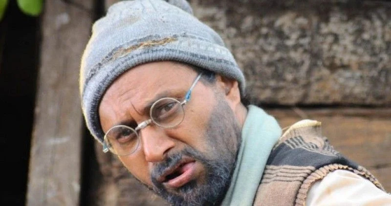   Arjun Sagar sa isang still mula sa Kannada film na Benkipatna (2015)