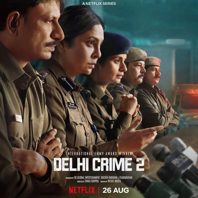 Delhi Crime Temporada 2 Actores, elenco y equipo