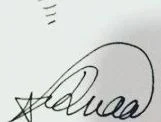   Doua Aamir's signature 