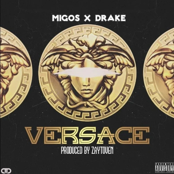   Migos کا ایک پوسٹر' rap album Versace