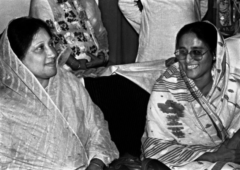 Sheikh Hasina Mit Khaleda Zia