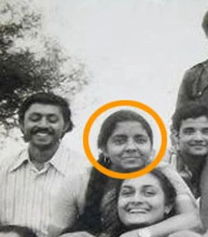   Nirmala Sitharaman u mladosti