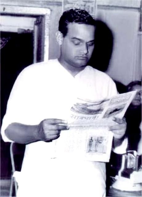 Atal Bihari Vajpayee in seinen jüngeren Tagen