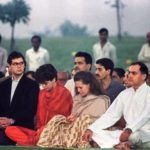 Приянка Ганди с родителите и брат си