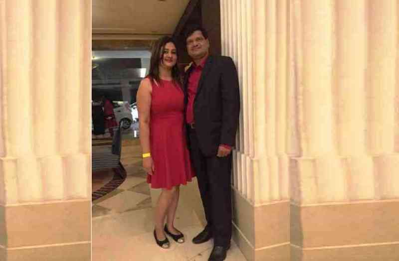 Shalini Yadav con suo marito