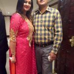 Shalini Yadav so svojím manželom Arun Yadav