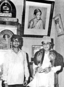 M.K. Alagiri, MGR ile (Tamil Nadu Eski Baş Bakanı)