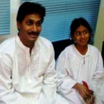 Jaganmohan Reddy mit seiner Tochter Harsha Reddy