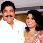 Ajay Singh Chautala amb la seva dona Naina