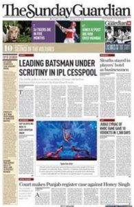 M. J. Akbar zahájil noviny Sunday Guardian