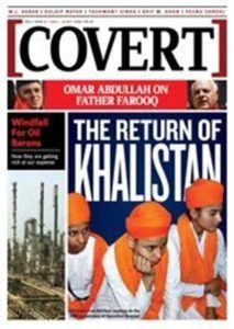 Covert Magazine lançada por M J Akbar