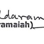 Υπογραφή Siddaramaiah
