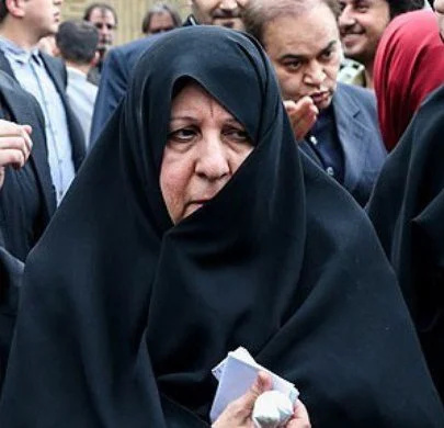   Irānas pirmā lēdija Sahebeh Rouhani