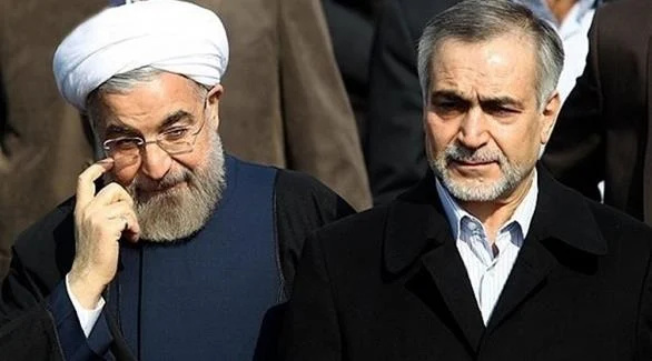   Hasans Rouhani ar savu brāli Hoseinu Feridonu