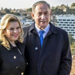 Benjaminas Netanyahu su žmona Sara Ben-Artzi