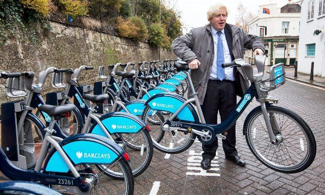 Схема Boris Bikes была запущена Борисом Джонсоном