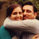 Mani Shankar Aiyar con su esposa Suneet Vir Singh