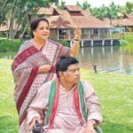 Ajit Jogi mit seiner Frau