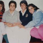 Киран Беди със сестрите си