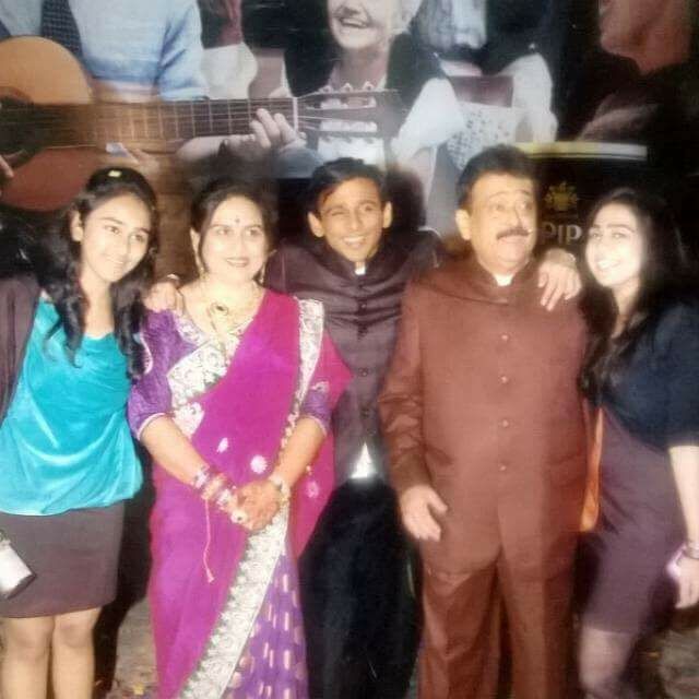 Aishwarya Rai med sin familie