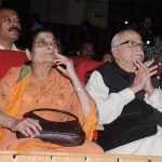 L K Advani vợ Kamla Advani