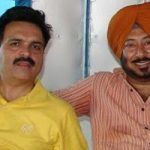 Jaswinder Bhalla con Bal Mukund Sharma