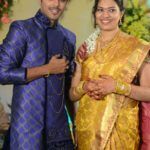 Geetha Madhuri със съпруга си Нанду