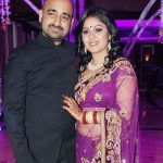 Sunidhi Chauhan, kocası Hitesh Sonik ile birlikte