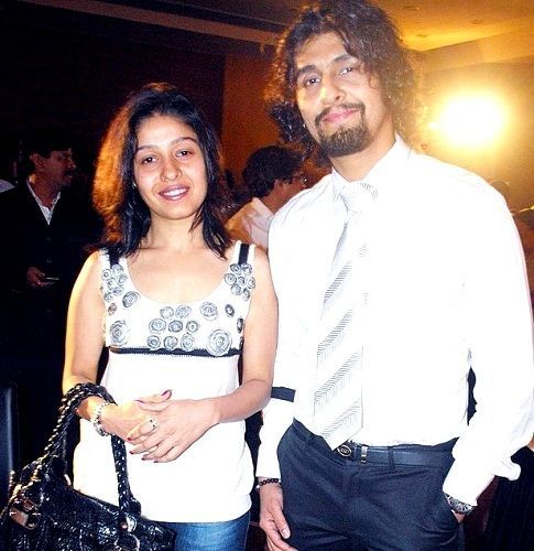 Sunidhi Chauhan kasama si Sonu Nigam