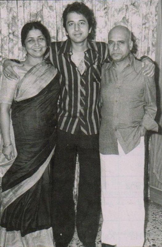 Jagjit Kaur z mężem i synem