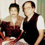 Ο Kumar Sanu με τον πατέρα του