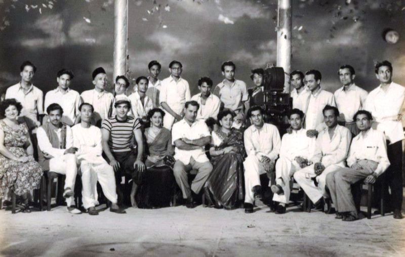 S. D. Burman egy filmkészleten