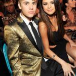 Justin Bieber med sin ekskæreste Selena Gomez