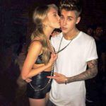 Justin Bieber se svou bývalou přítelkyní Cailin Russo